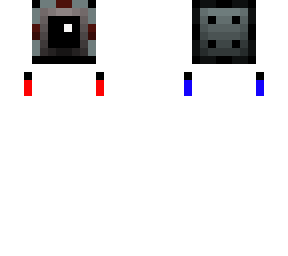 a flying robot with magnets