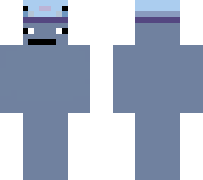 derpy blue with axolotl