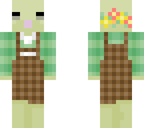 frog in overalls