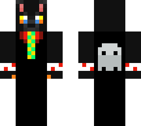 ghost cat in a suit