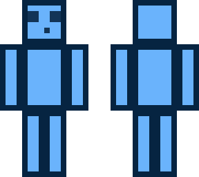 neon blue slime