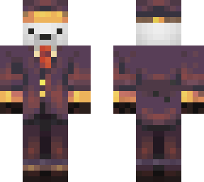 polar bear in suit
