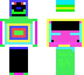 rainbow enderman (updated)