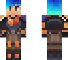 sabine wren (blue-green hair)