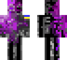violet black skelet