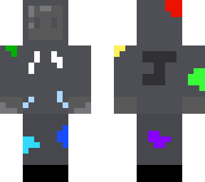 grey hoodie robot