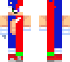 half sonic half knuckles (collab)