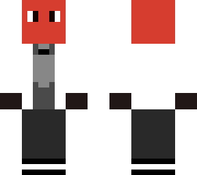 red with coat