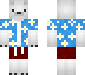summer polar bear