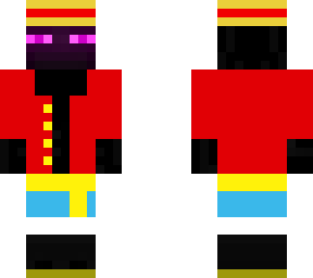 enderman as luffy