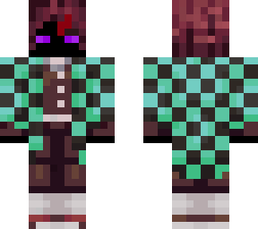 enderman as tanjiro