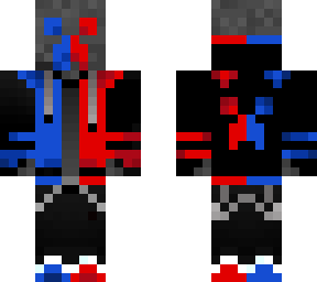 red and blue creeper