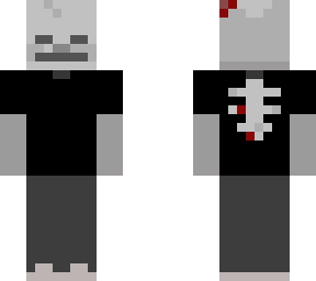 skeletal man.