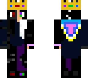 spiderqueengamez skin- tribute to technoblade