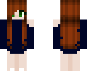 brown haired and green eyed girl