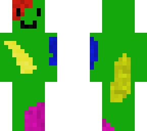 dave, a loveable pickle covered in paint