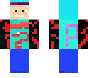 flame dude with hood