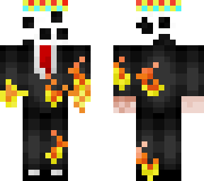 Football fire guy | Minecraft Skin