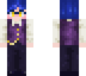 sapphire purpled vest