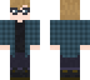 short hair w/ glasses v1