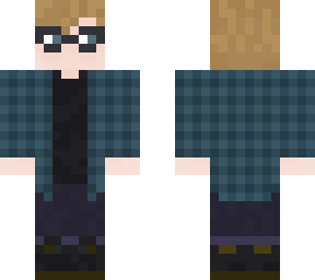 short hair w/ glasses v3