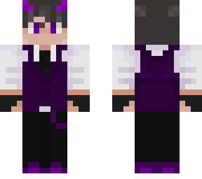 vest purple boy