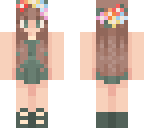<3 flower crown girl <3