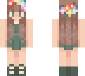<3 flower crown girl <3 slim