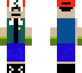 ash pokemon | Minecraft Skin