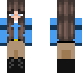blue shirt