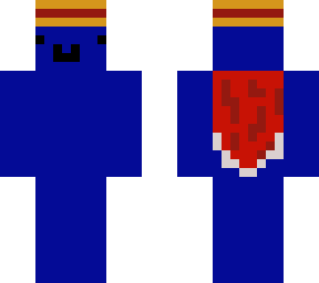 blue smiling thing