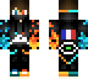 fire and ice ninja boy
