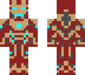 matt/flat colour iron-man