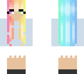 rainbow girl