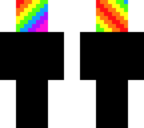 rainbow head