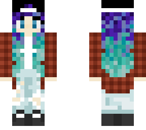 rylara faire skin- purple/cyan hair