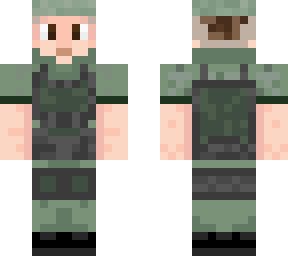 short sleeved marine with a hat