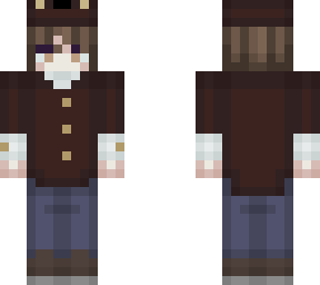 someone with a hat