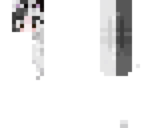 split dye head cat ears catgirl