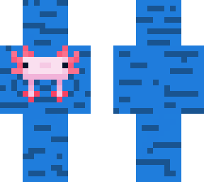 axilotl in the ocean