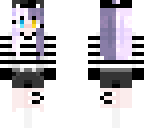 black white girl