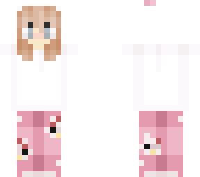 hello kitty pajama girl