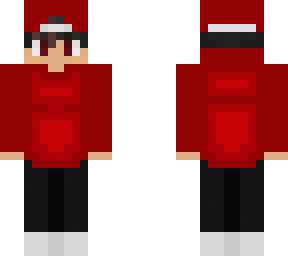 red hoodie boy