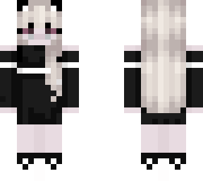 silver black girl 1