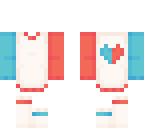 split heart sweater w/ socks [2022]
