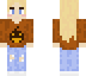 blonde fall girl