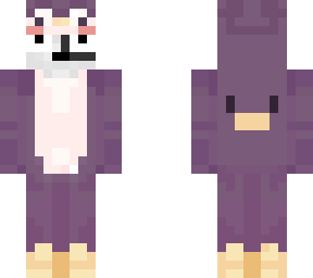 doki pinguino morado