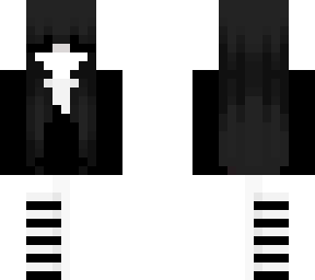 emo black n white :>