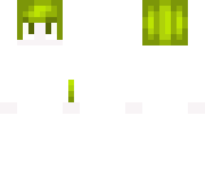 green hair template