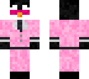 pink suit penguin